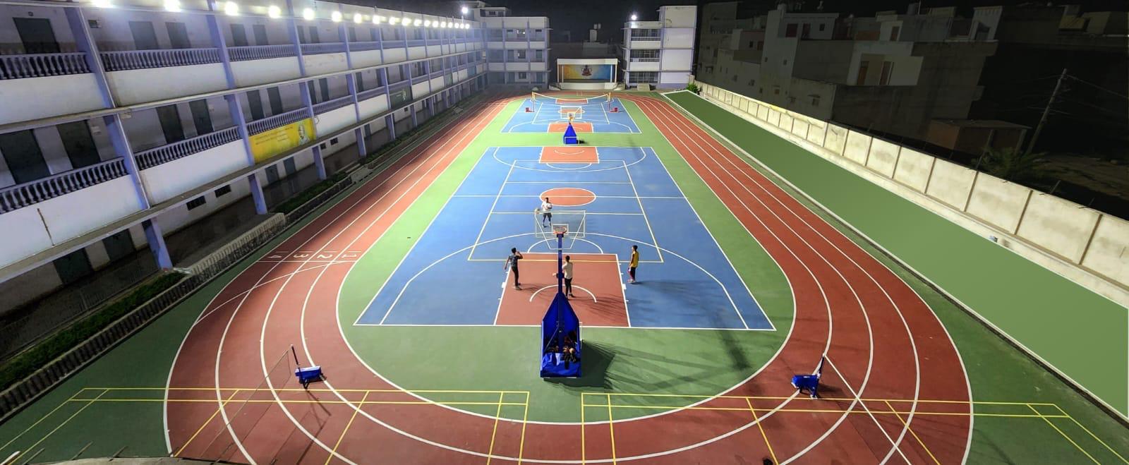 Walking Tracks, Running Tracks With Multi Sports Court