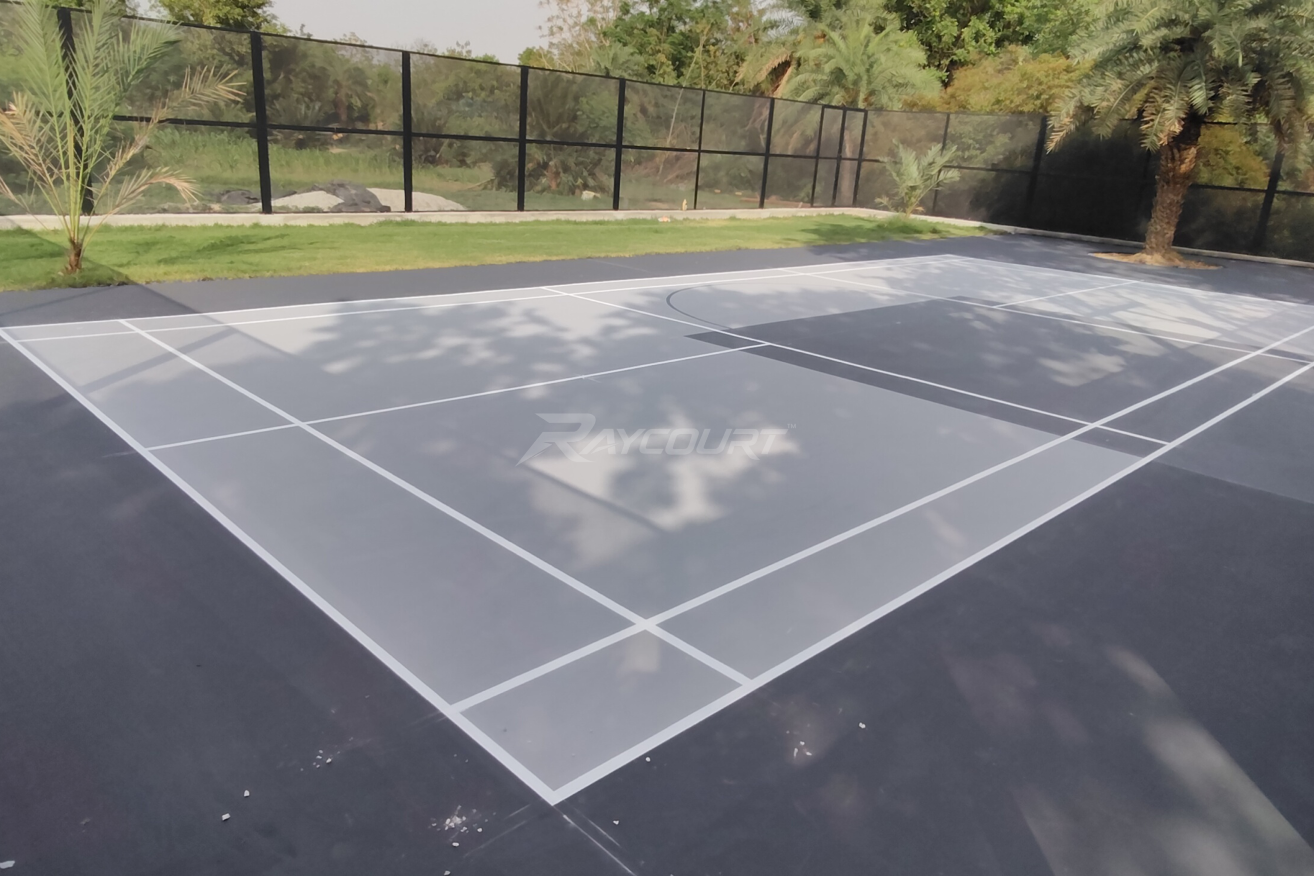 Badminton Court - Raycourt Sports Court Flooring