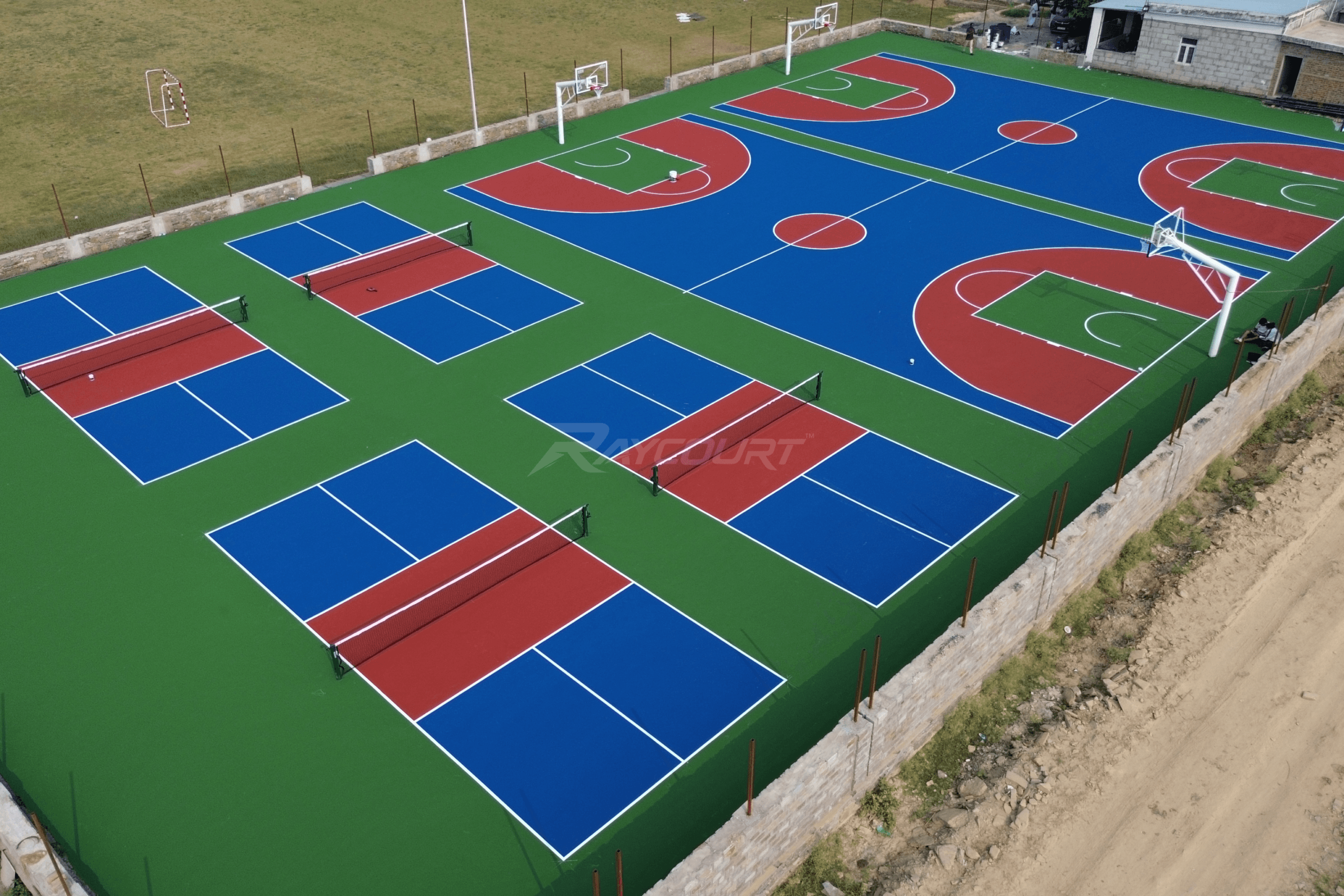 Multi Purpose Court - Basketball and Pickleball