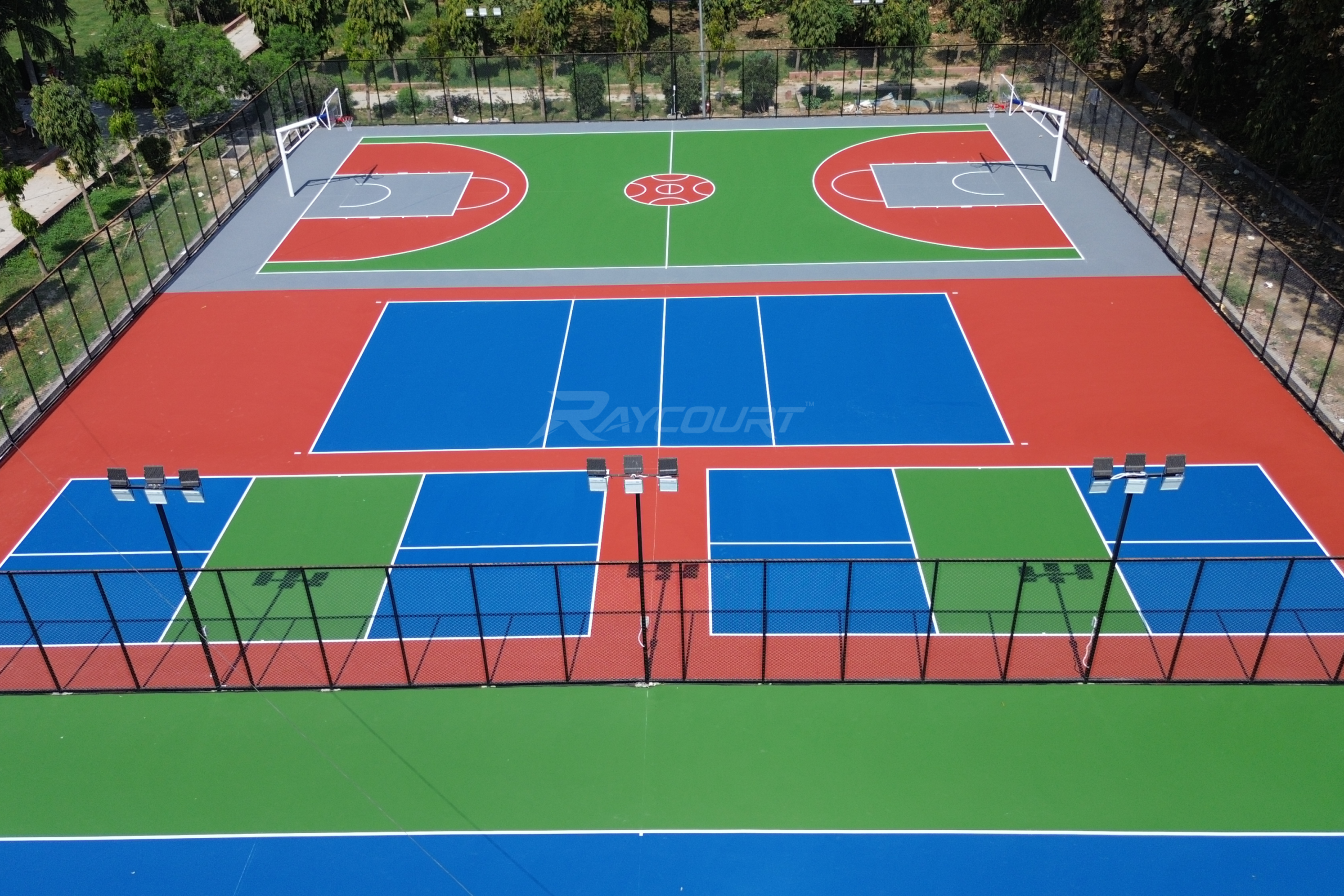 Multi Purpose Courts - Raycourt Sports Flooring