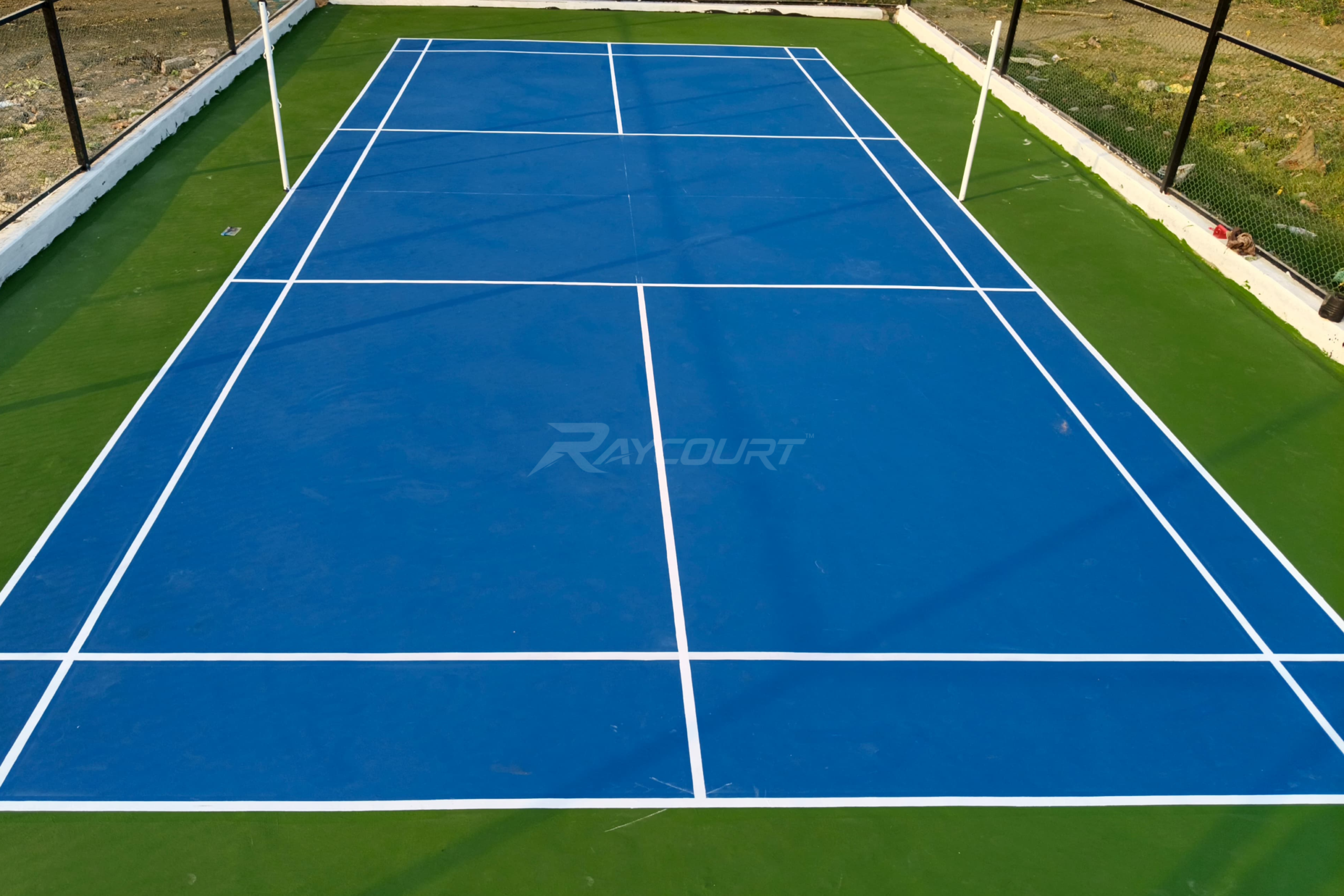 Outdoor Badminton Court - Raycourt Sports Court Flooring