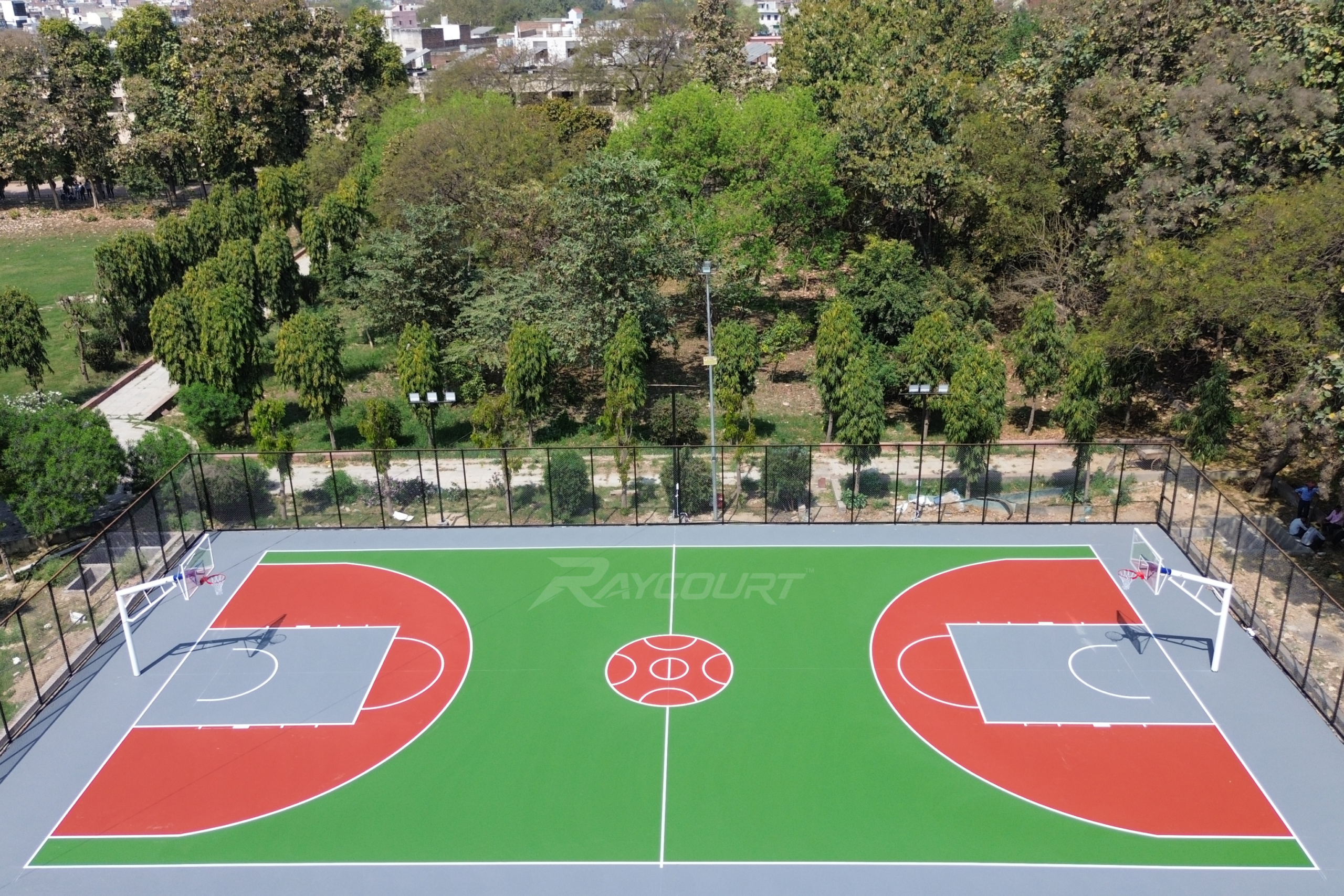 Raycourt Outdoor Basketball Court Flooring