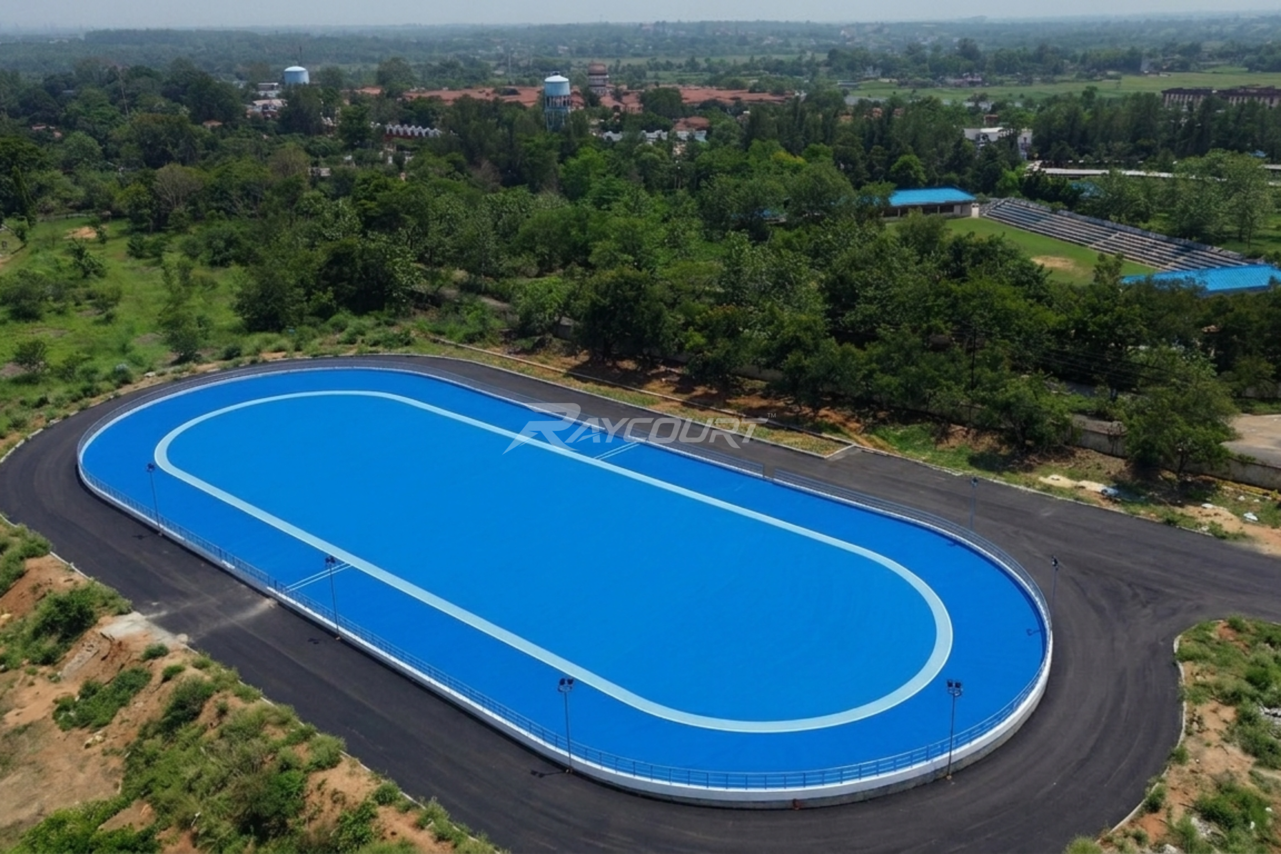 Skating Rink - Raycourt Acrylic Sports Court Flooring
