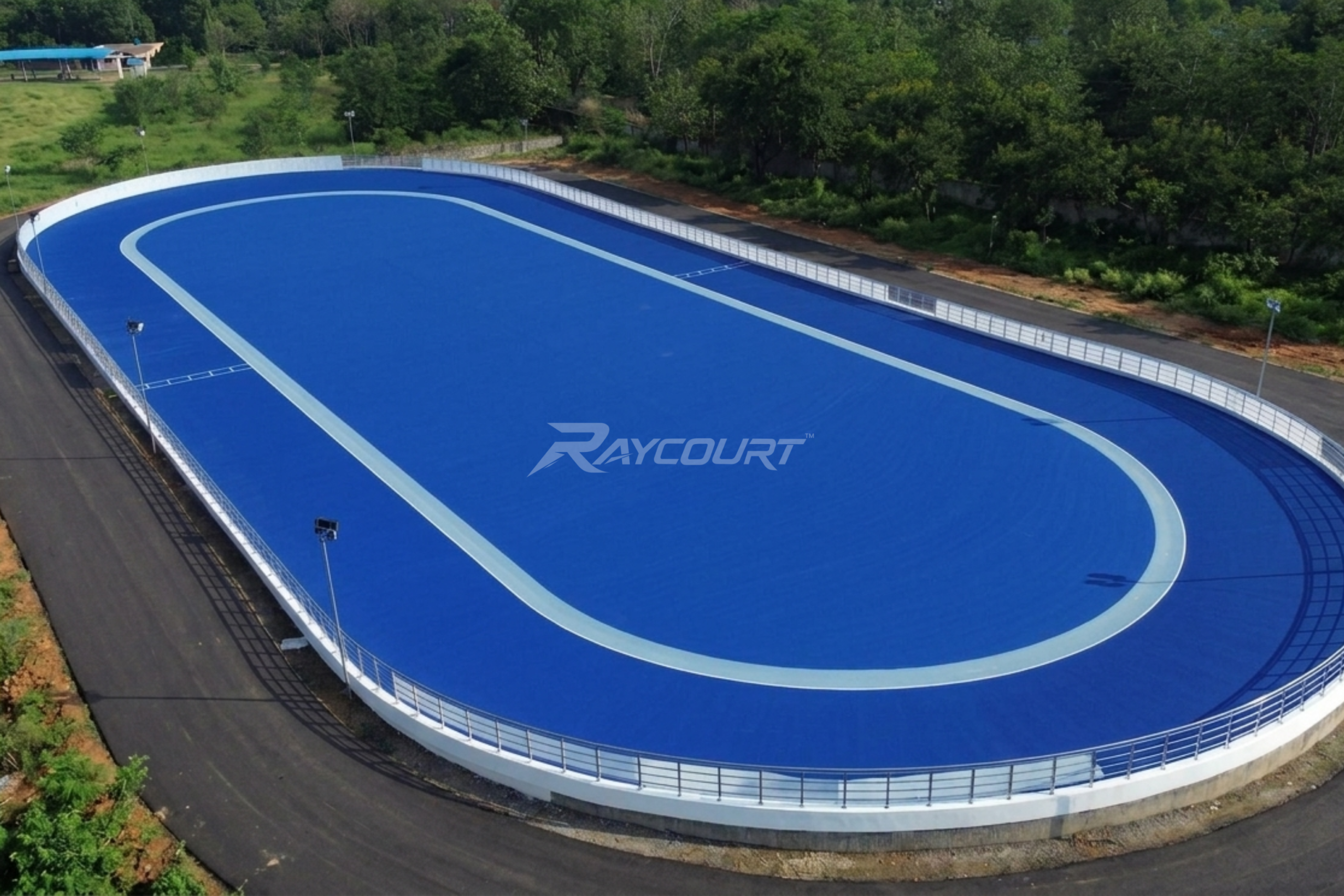 Skating Rink - Raycourt Sports Court Flooring Material