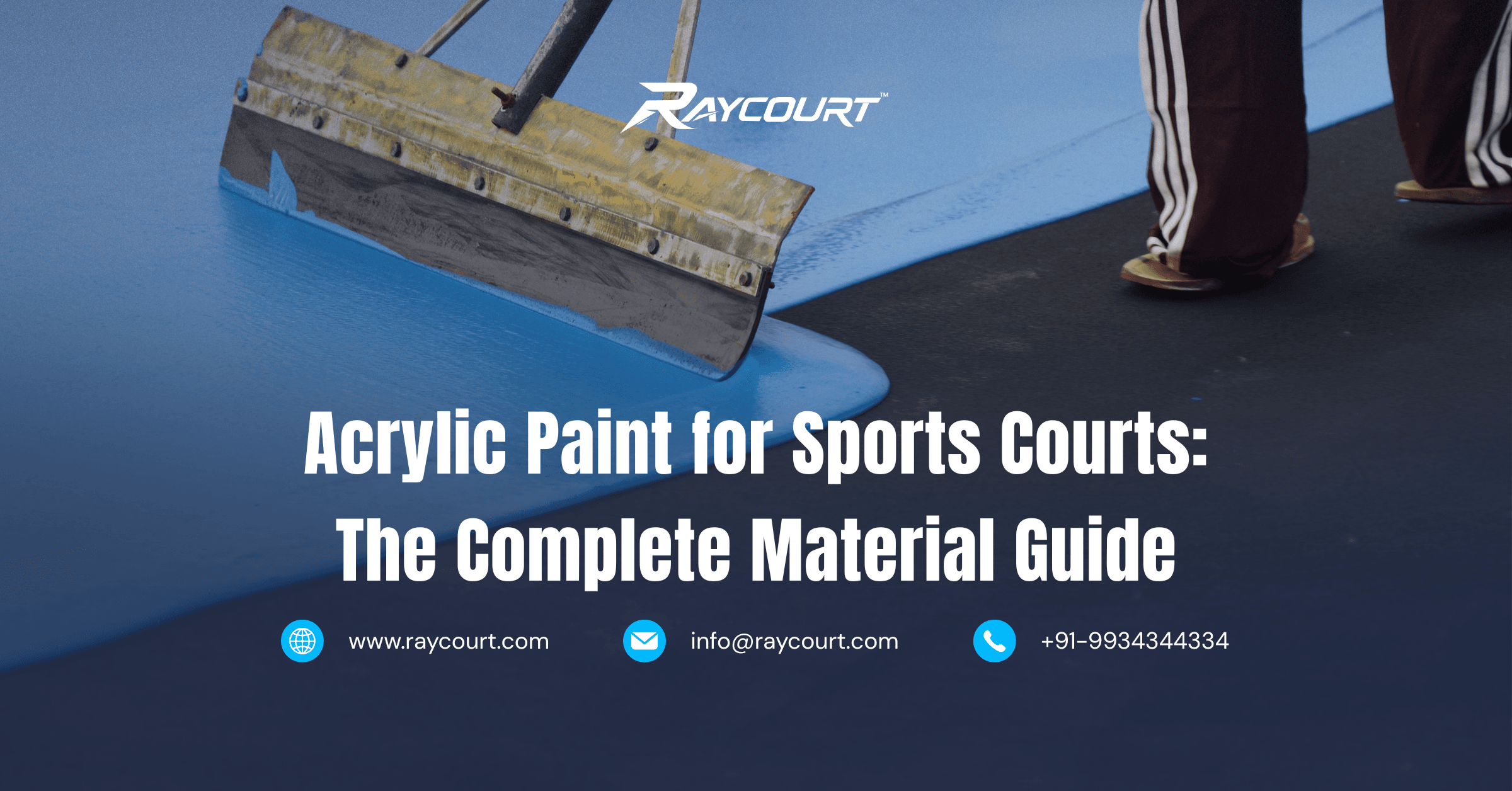 Acrylic Paint for Sports Courts The Material Guide