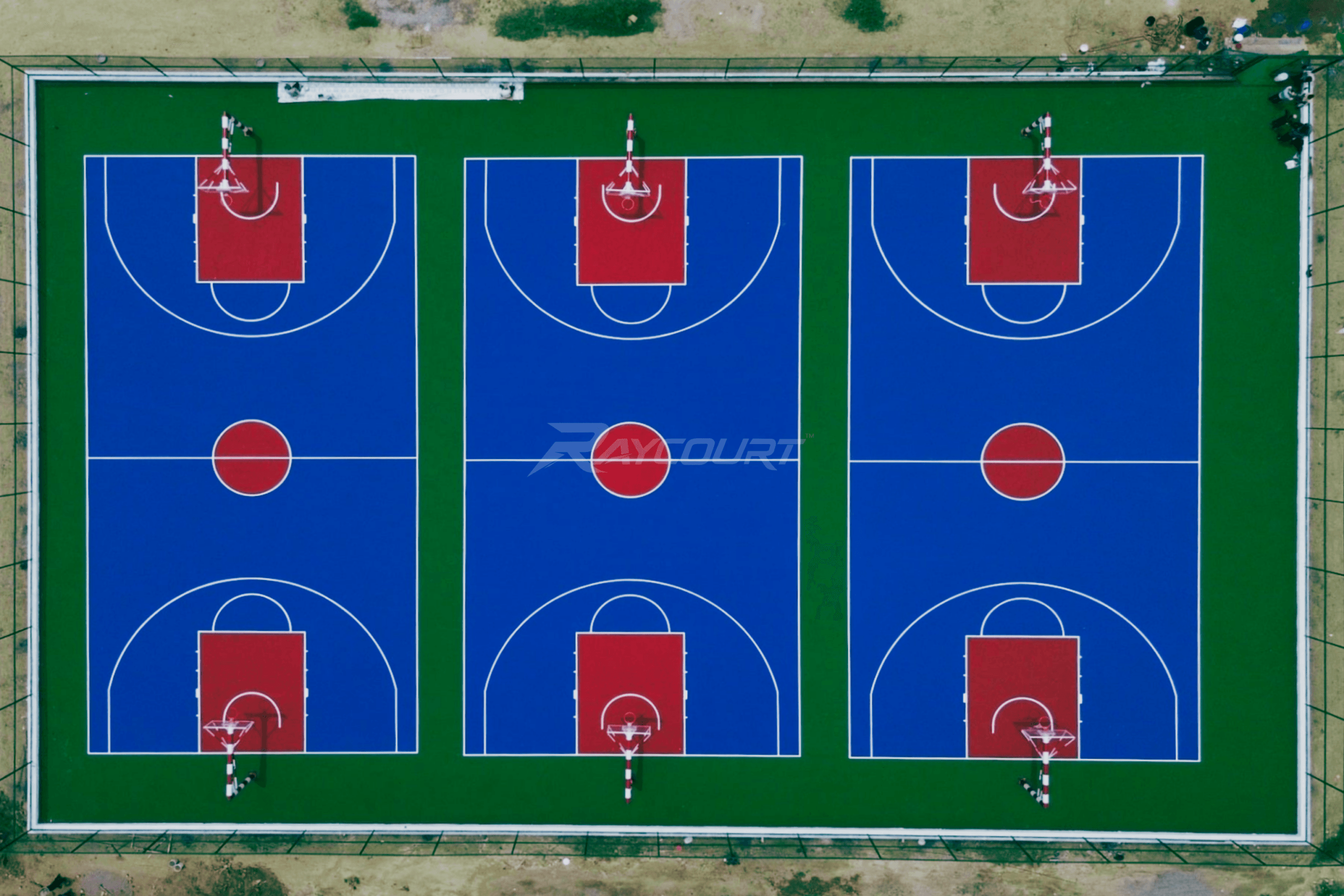 Basketball Court Flooring - Royal International School - Fatehabad, Haryana
