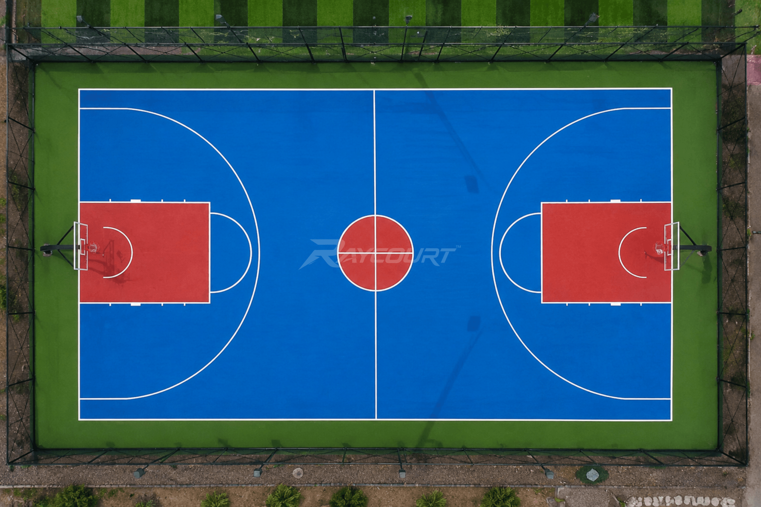 Basketball Court Flooring - Shahpura Shikshan Sansthan, Bhilwara