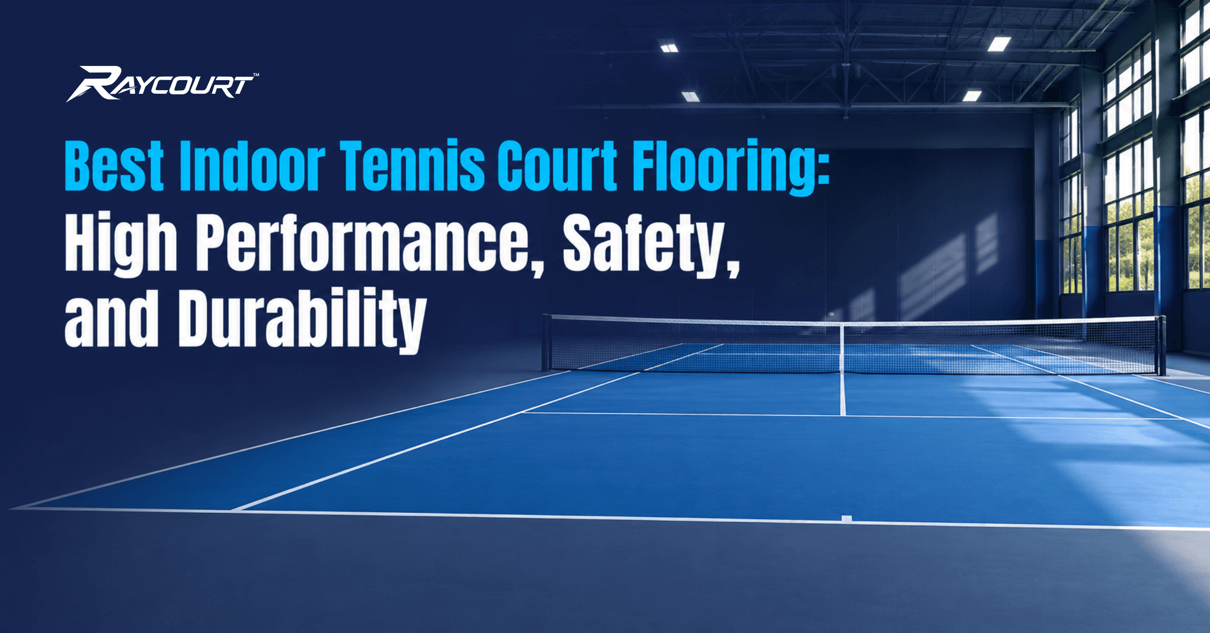 Best Indoor Tennis Court Flooring - Raycourt Sports Flooring