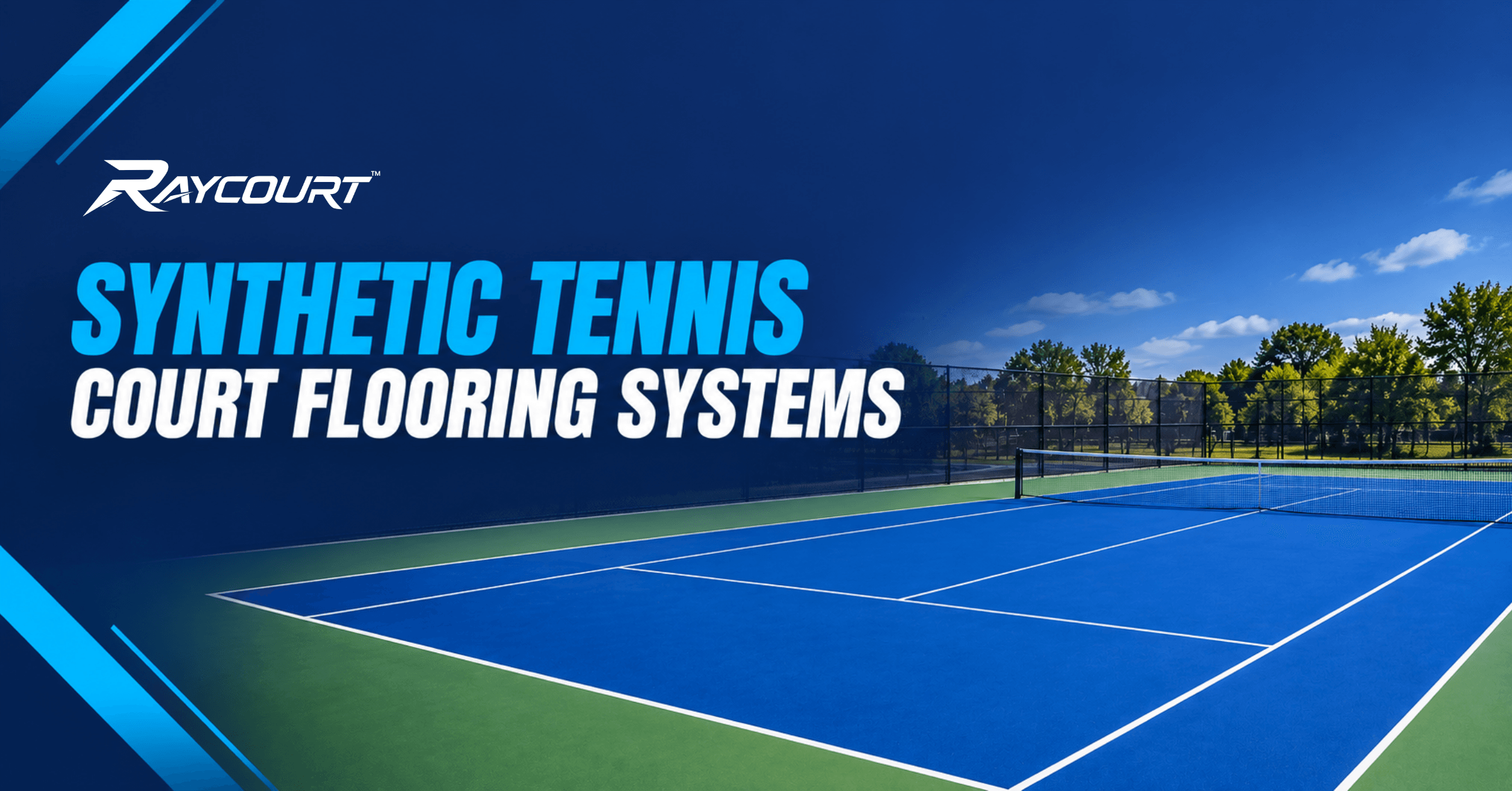 Raycourt Synthetic Tennis Court Flooring