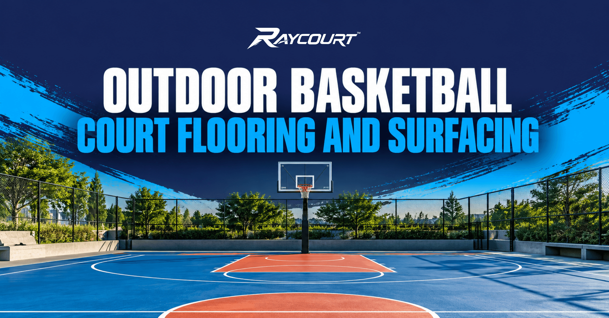 Outdoor Basketball Court Flooring and Surfacing